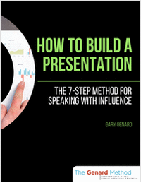 How to Build a Presentation - The 7-Step Method for  Speaking with Influence