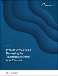 Process Orchestration: Harnessing the Transformative Power of Automation by Everest Group, endorsed by UiPath