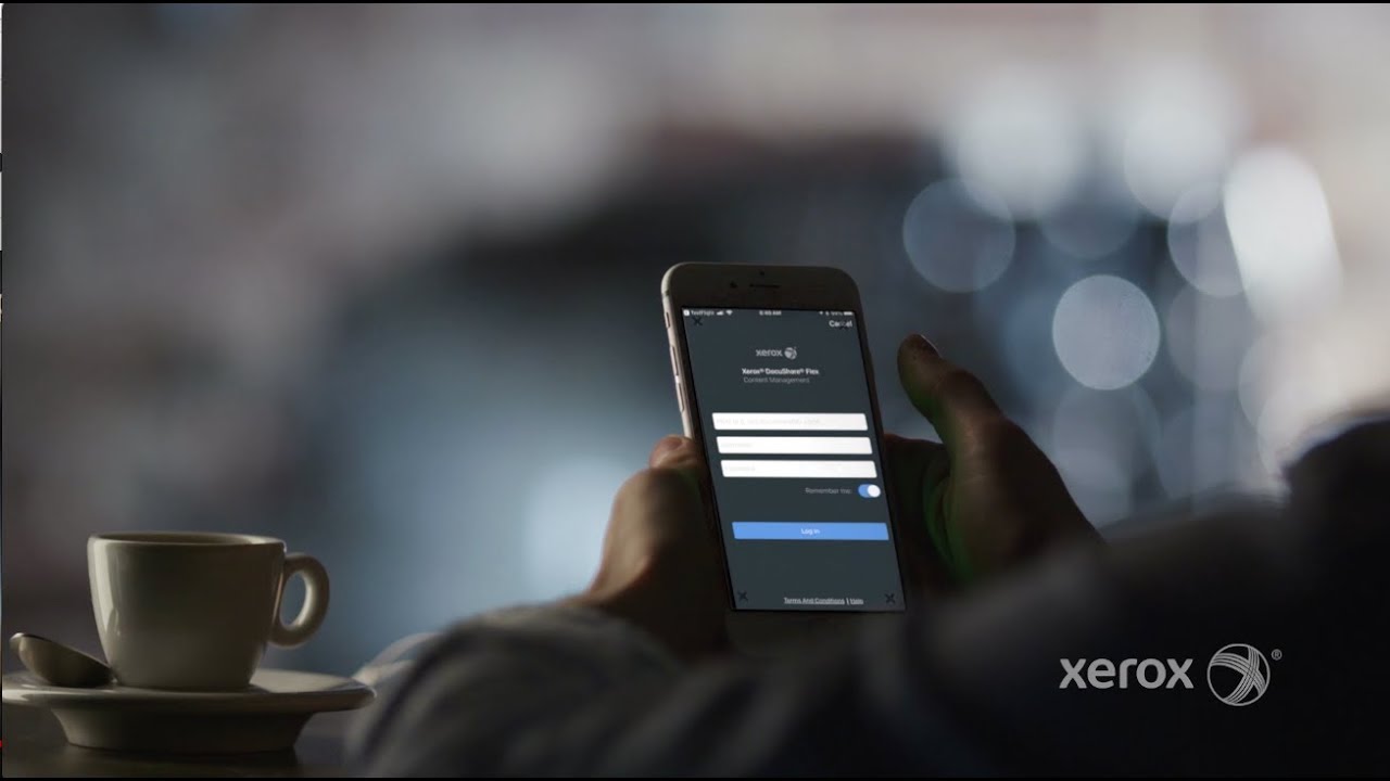 Xerox DocuShare Flex App YouTube Видео