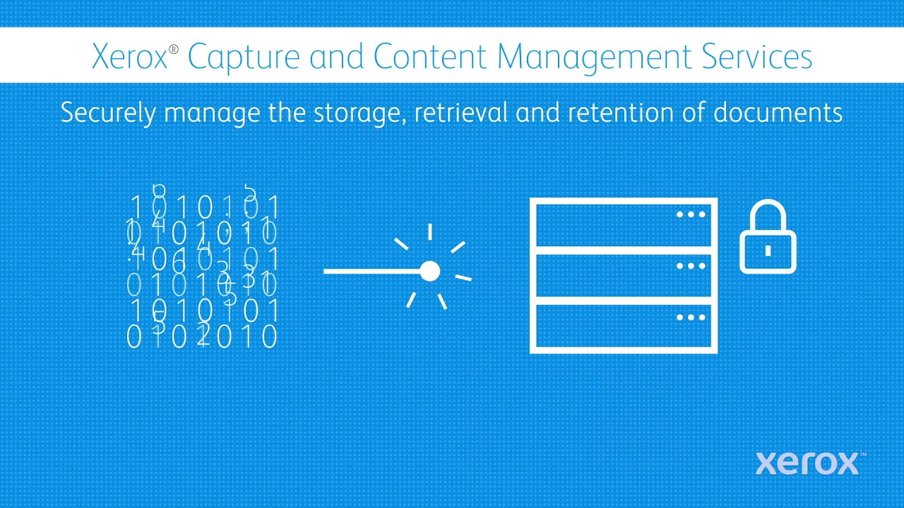 Xerox Capture & Content: Better Information Management YouTube Видео