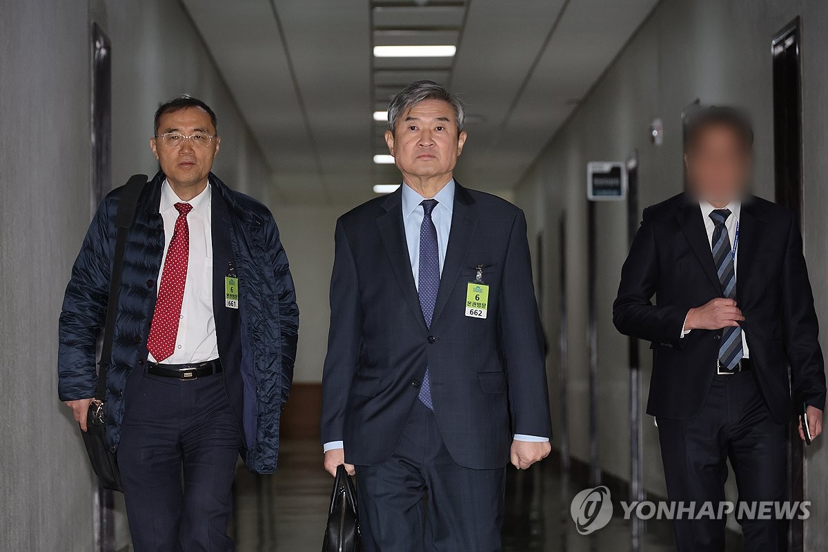 러-우크라전 북한군 참전 관련 비공개 간담회 참석하는 조태용 국가정보원장