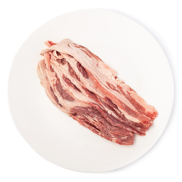 Beef Short Plate Sliced 2mm, Frozen