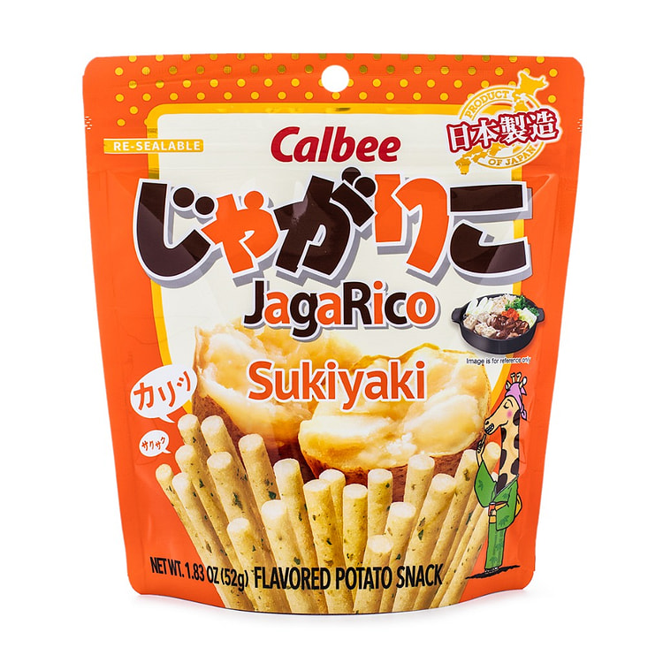 Calbee Jagarico Sukiyaki