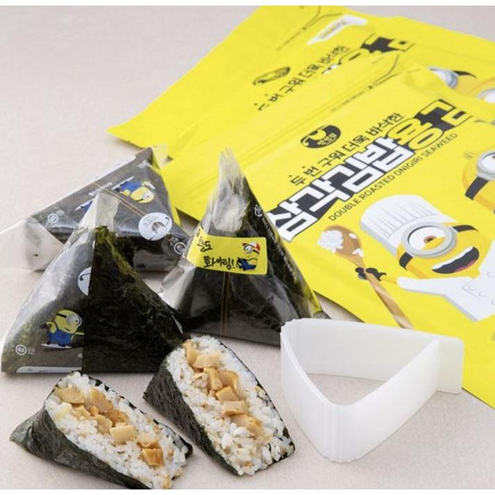 Triangle Gimbap Seaweed 20ea + refill 40ea + frame