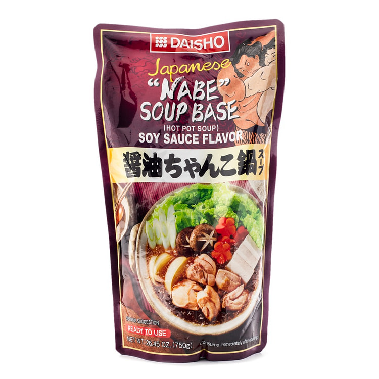 Daisho Hotpot Soup Base Chanko Shoyu (Soy Sauce) Flavor 750 g