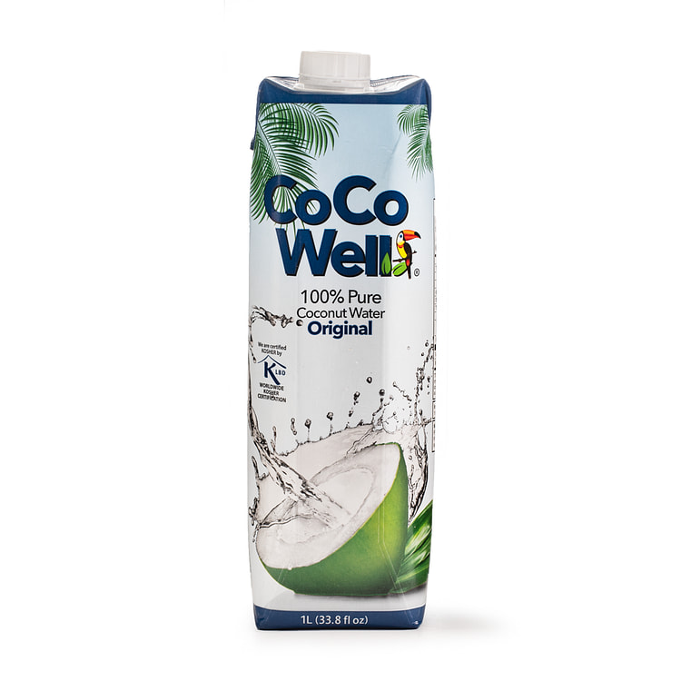 Coco Well Original 100% Pure Coconut Water