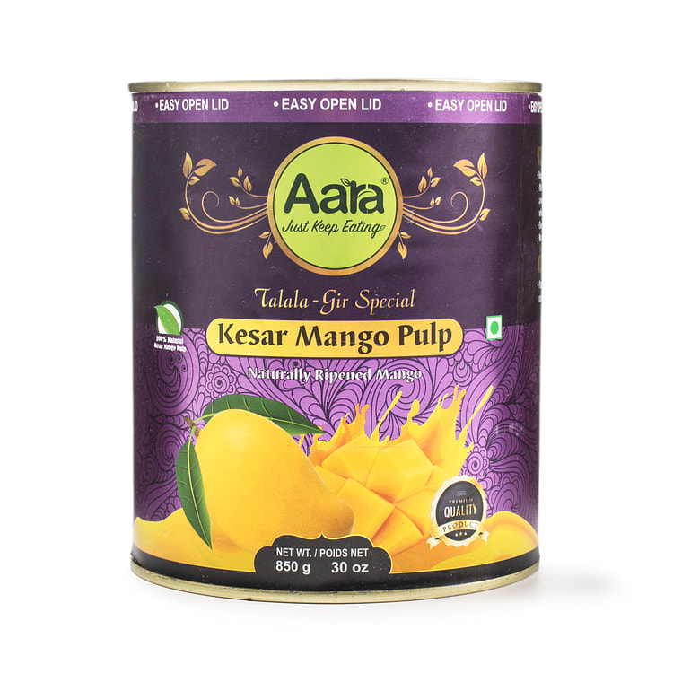 Aara Kesar (Saffron) Mango Pulp