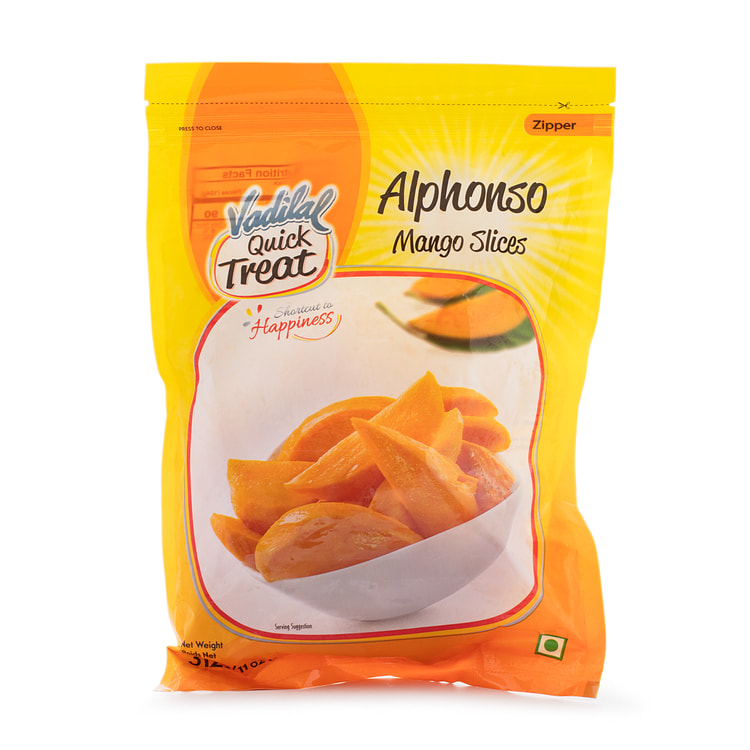 Vadilal Alphonso Mango Slices Frozen