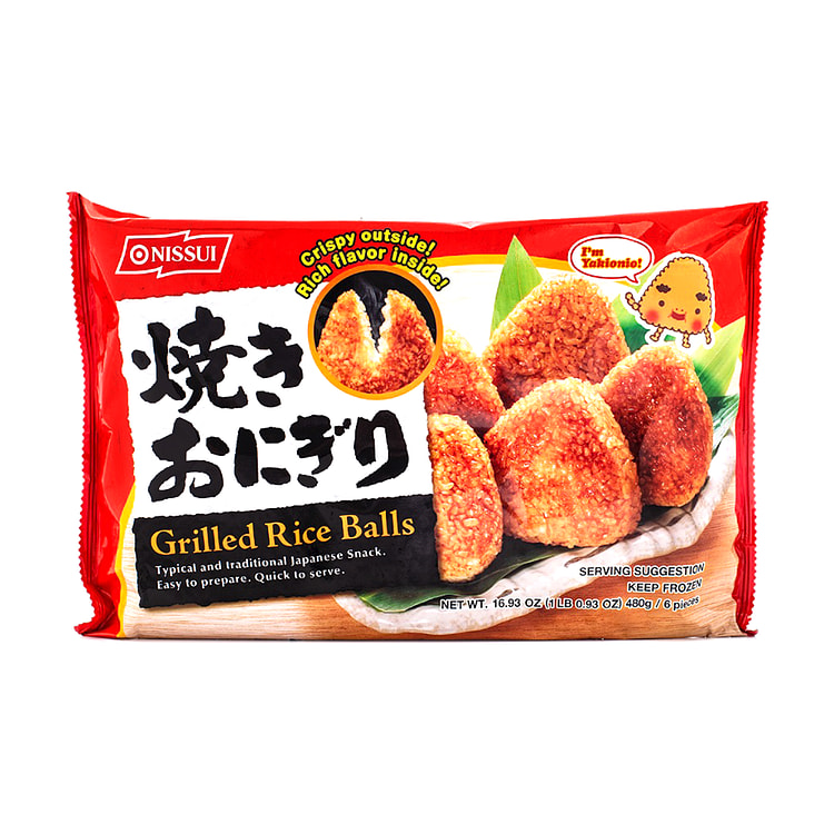 Nissui Grilled Rice Balls 6P, Frozen 480 g