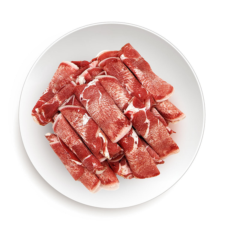 HJ Sliced Beef Tongue Skin-on 2mm, Frozen 10.58 oz