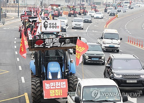 서울 향하는 전봉준 투쟁단