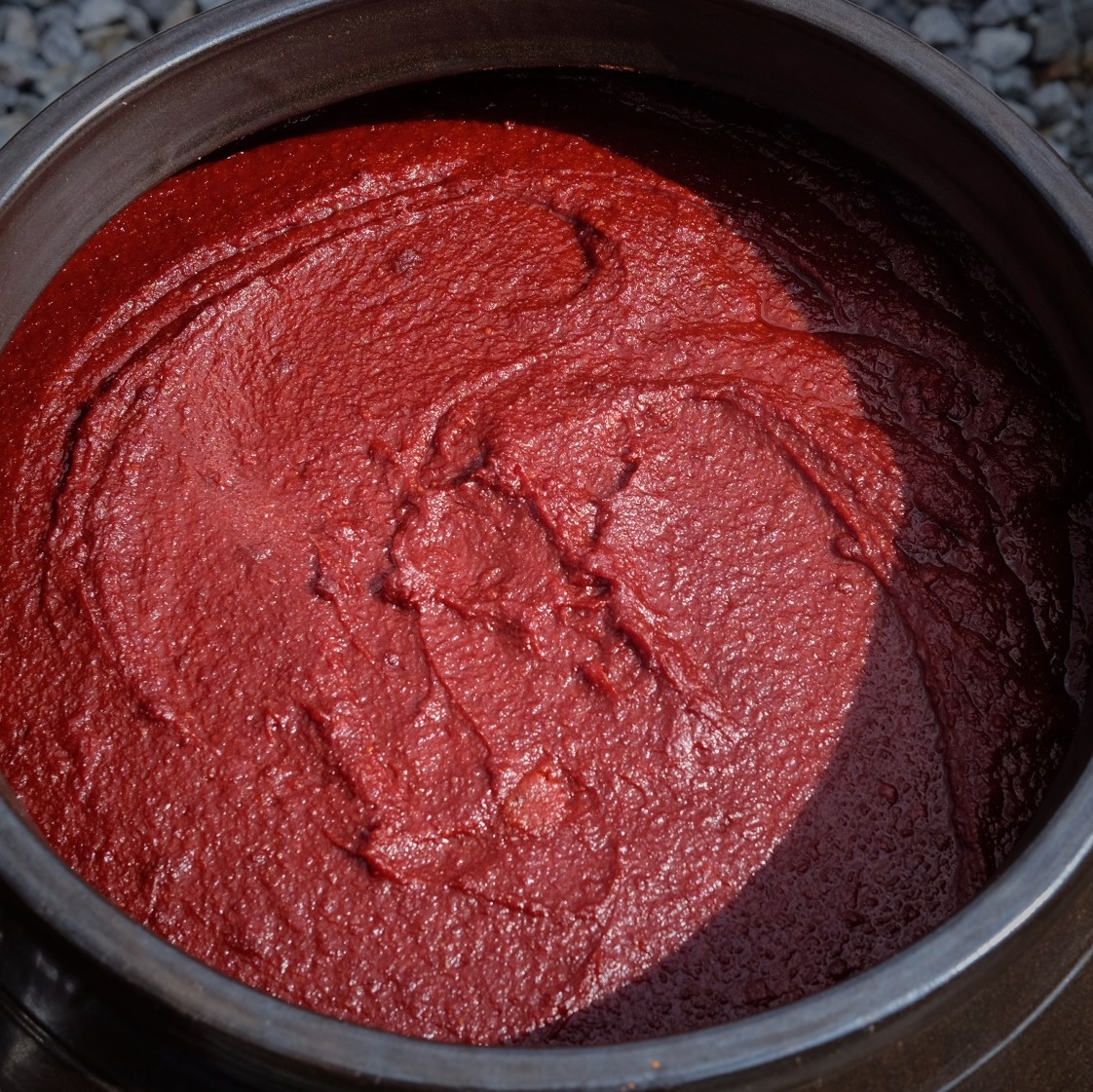 Photo of "gochujang," or red pepper paste, made and provided by Kim Min-sol. (PHOTO NOT FOR SALE) (Yonhap)