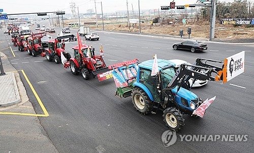 서울 향하는 전봉준 투쟁단