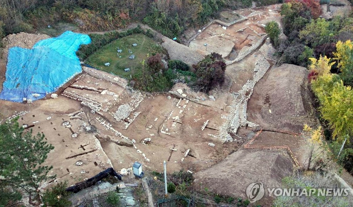 나주 잠애산성 후삼국시대 대규모 건물터 발견