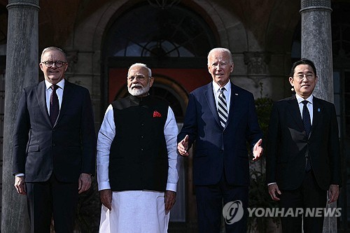  Quad leaders decry N.K. missile launches, reaffirm 'complete' Korean Peninsula denuclearization goal