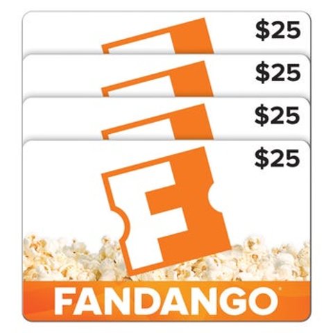 Fandango 电影票电子礼卡促销