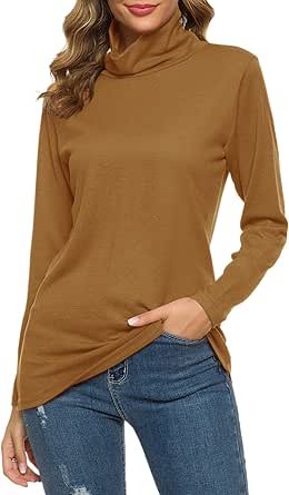 Women's Long Sleeve Thermal Turtleneck