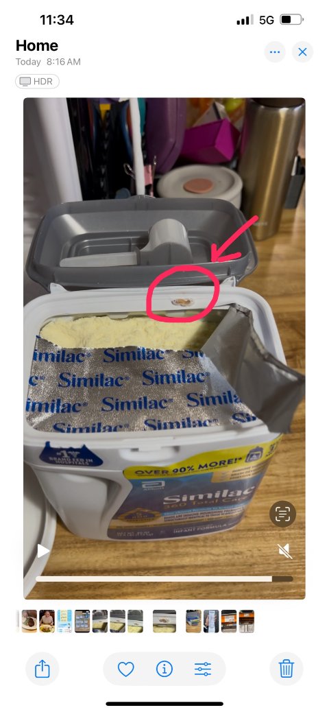 ⚠️⚠️⚠️警惕！！！在 Costco 买 Similac 奶粉开出蛆虫🤮😱