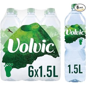 送到家！随时断货！Volvic 矿泉水 6 x 1.5L