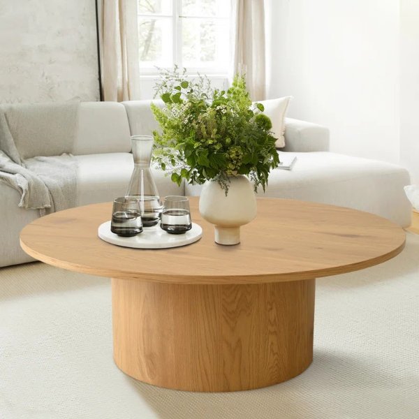 Giann Pedestal 40" Coffee Table