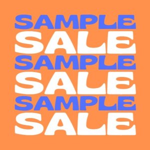 InformationSample Sale