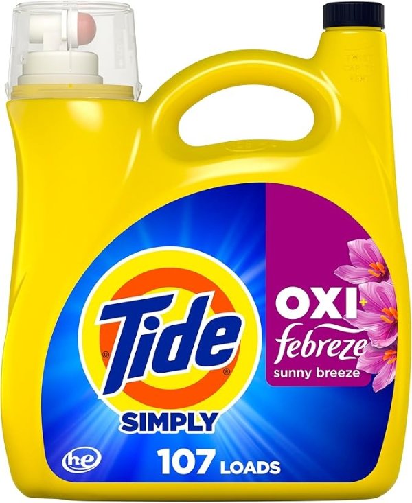 Simply Oxi 洗衣液 151 fl oz 107 Loads