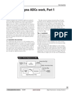 How Delta-Sigma Adcs Work, Part 1: by Bonnie Baker