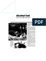 Alcohol Fuel (Making Your Own)