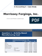 MANAC II - Morrissey Forgings Case