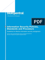 Information Security Policies, Standards and Procedure: A Bluecentral Whitepaper