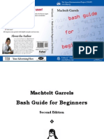 Machtelt Garrels Bash Guide For Beginners 2nd Ed