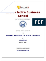 Brand Positioning of Prism Cement