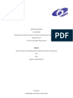 Sensitivity Analysis of Clock Spring Repair To Hydrogen Gas-Effect On Burst Pressure