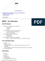 BGP Cheat Sheet