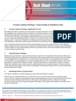 Vacuum Condenser Drainage - Proper Design & Installation Guide