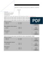 ACCA F2 Variances