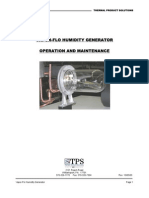 Vapor-Flo Humidity Generator Operation and Maintenance: Thermal Product Solutions