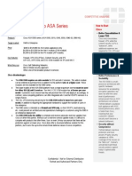 Fortinet FortiGate Versus Cisco ASA 5500 Hot Sheet 022610 R1