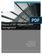 Group Project - Impact of GST On Supply Chain Management