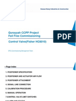 Control Valve Calibration Procedure (Fisher HC6010)