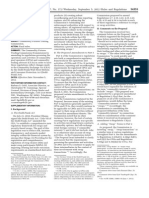 Federal Register / Vol. 77, No. 172 / Wednesday, September 5, 2012 / Rules and Regulations