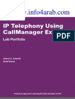 IP Telephony Using CallManager Lab Portfolio