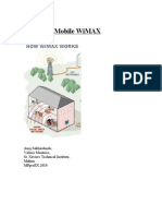 Fixed and Mobile Wimax: Anuj Sakhardande, Valerie Monteiro, St. Xaviers Technical Institute, Mahim. Mpproex 2010