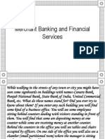 Merchant Banking and Financial Services