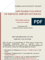 Puloma Dalal Service Tax