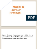 OSI Model & Tcp/Ip Protocol