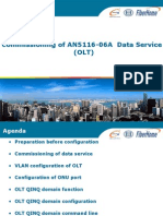 Missioning of AN5116-06A Data Service (OLT)