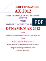 Microsoft Dynamics Ax 2012