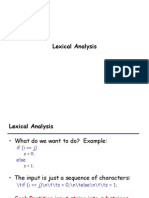 Lexical Analysis