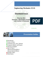 Engineering Mechanics DistributedForces